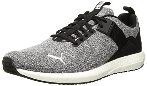 PUMA Men's Mega NRGY Street Sneaker, Black White,...