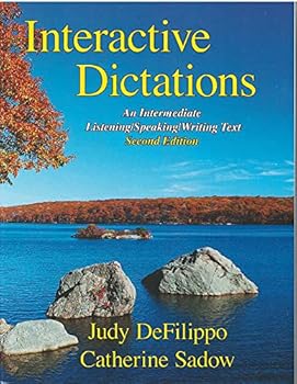 Paperback Interactive Dictations: An Intermediate Listening/Speaking/Writing Text Book