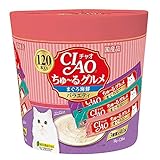 チャオ (CIAO) ちゅ~るグルメ まぐろ海鮮バラエティ 120本 猫用おやつ