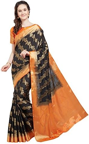 Viva N Diva Indian Sarees for Women's Wedding Sari Festive Gift Wear Banarasi Art Silk Saree