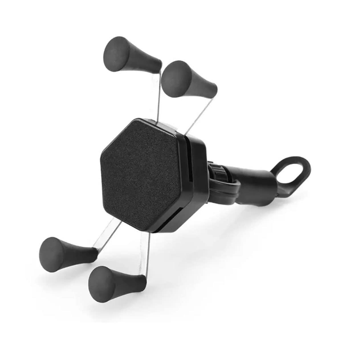 LIRAMARK Portable Tabletop Tablet Stand Mobile Holder, Desktop Stand, Cradle, Dock for iPad, Smartphone, Kindle, E-Reader, Fully Foldable, Adjustable Angle, Black — Amazon image 7