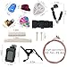 Guitar Accessories Kit Include Guitar Strings, Guitar Picks,Guitar Bridge Nut & Saddle，Bridge Pins, Tuner, Capo，Strap，Pick Holder, Restring Tool，Finger Protector，Finger Guitar Picks