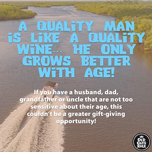 OLD GUYS RULE Men's UPF 50+ Sun Protection Long Sleeve Fishing Shirt, Still Hookin' Up - Funny Father's Day, Birthday Gift4