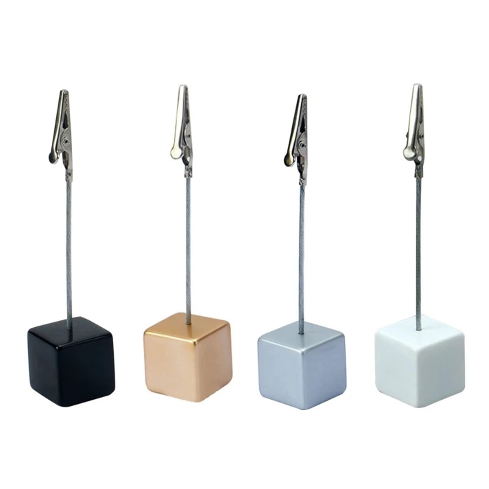 Soporte de clip para notas, 10 unidades, soporte con cierre, para fotos, tarjetas, papel, notas, para uso en casa, oficina, mesas, tienda, etiqueta, oficina, boda, fiesta