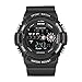 ETEVON Boys ‘Batman’ Big Face Digital Waterproof Watch Electronic LED Backlight Alarm Stopwatch, Sport Outdoor Watches for Kids Children Teen Gift