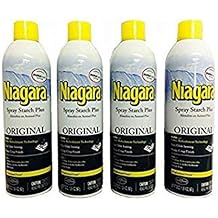 Niagara Spray Starch Plus 20oz - Original with DURAfresh Technology 4-Pack