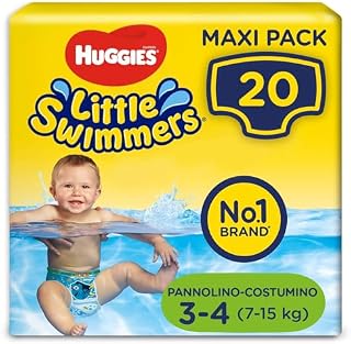 Huggies 2183541 Pieluchy Do Pływania, Rozmiar 3-4
