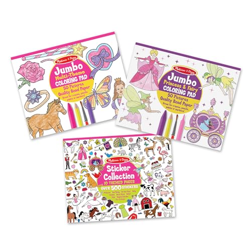 Melissa & Doug Sticker Collection & Coloring Pads Bundle - image 3