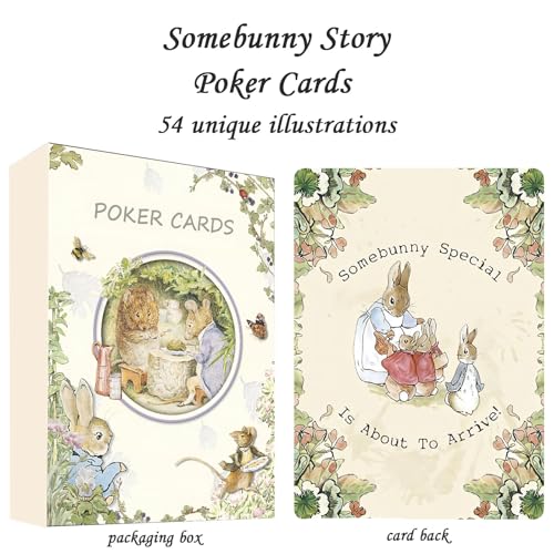 Naipes de Poker con Ilustraciones Retro, 54 Cartas miniatura 2