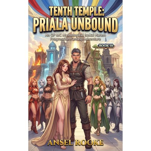 Tenth Temple: Priala Unbound Audiolibro Por Ansel Rooke arte de portada