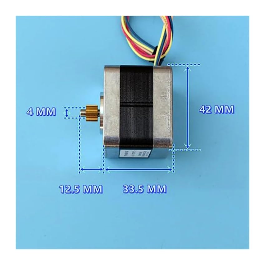 Wysoki 2-fazowy 4-przewodowy 42 mm krokowy rozrusznik elektroniczny 0,2 Nm 17 zębów Stepping elektroniczny starter 1,8 stopnia krokowy rozrusznik elektroniczny Power Electronic Starter Akcesoria