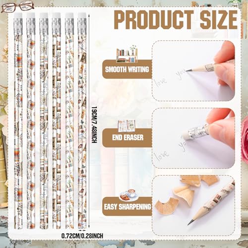 Lápices Fullhawl Book Lover x120 unidades miniatura 3