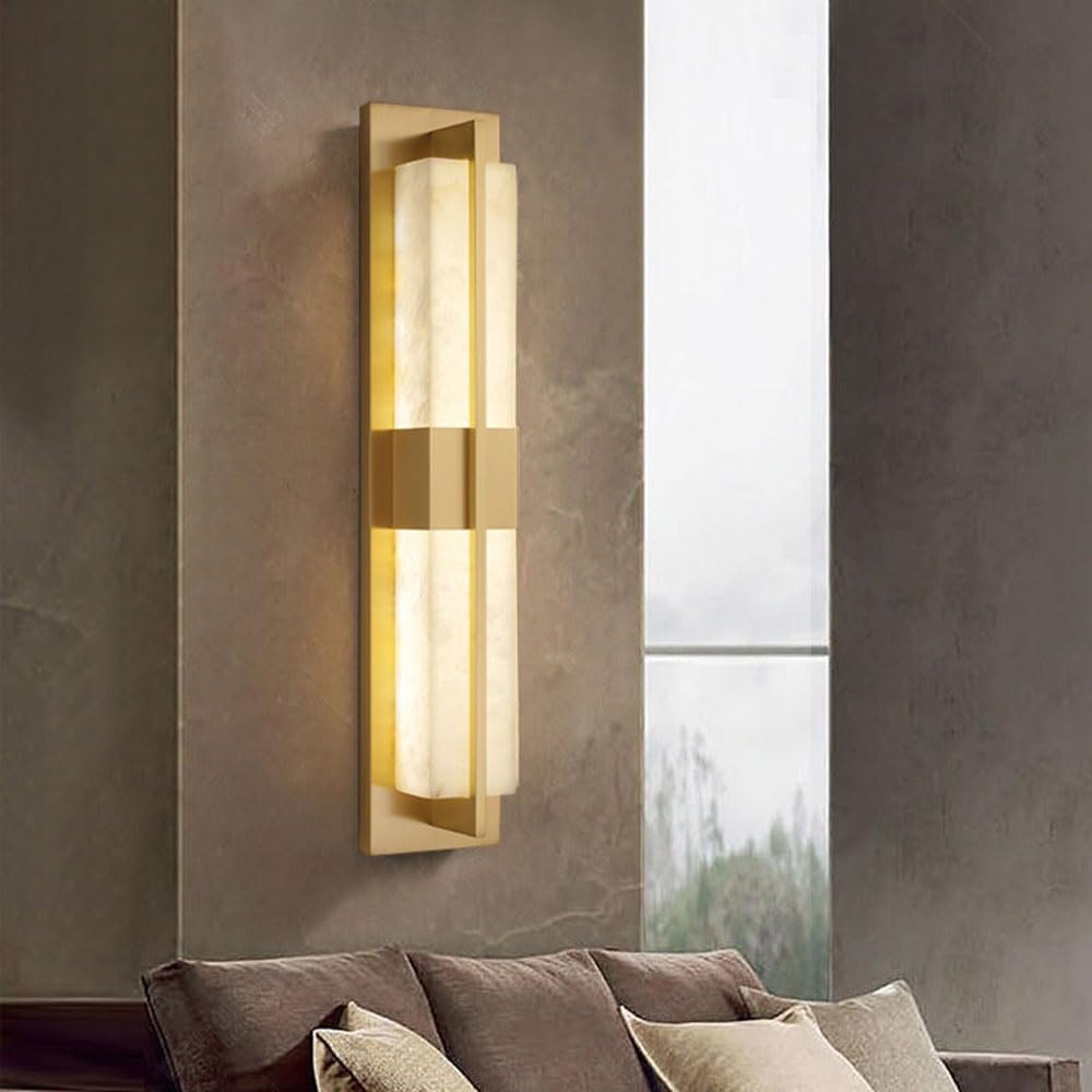 Biała kwadratowa lampa ścienna do korytarzy, salonu, barów, ganków, schodów i balkonów (3 kolory)