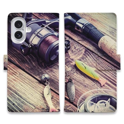 AnglersLife �ނ�̏��� �I�[���h�X�^�C�� Xperia 1 VII SO-51F/SOG06 �ƌ݊������� �X�}�z�P�[�X �蒠�^ �}�O�l�b�g�t �X�^���h �J�[�h���[ �X�}�z�J�o�[