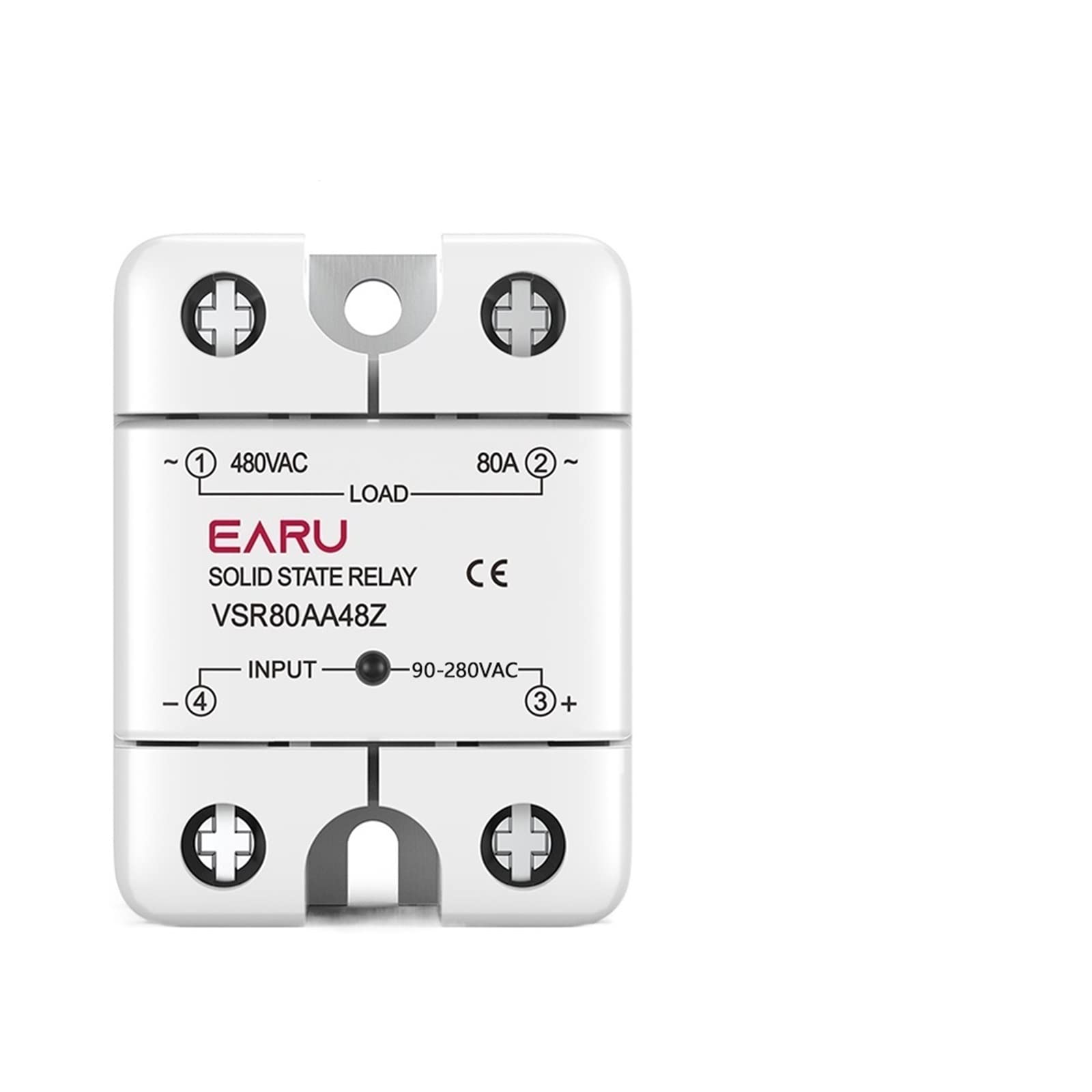 Relais à semi-conducteurs SSR-25AA 25A monophasé AC-AC pour contrôle température PID