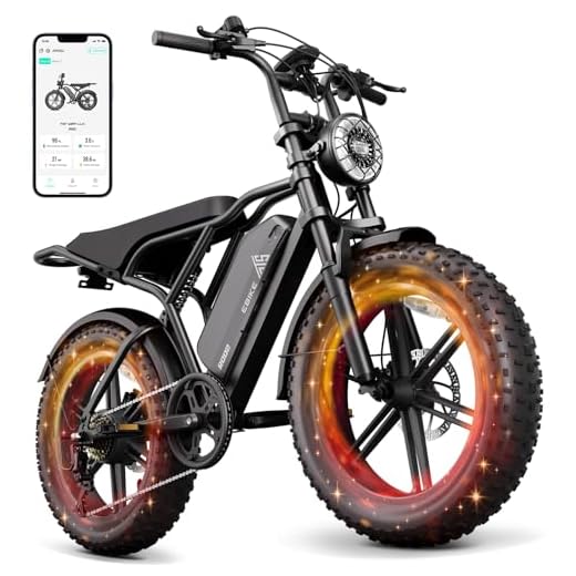 TST Electric Bike for Adults, 1500W Peak Motor 28 MPH 60 Miles Fat Tire E Bike with 48V 15Ah Removable Battery 20" Electric Dirt Bike Hydraulic Suspension Black