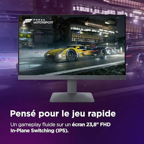 Ecran PC Lenovo LOQ 24 10 23 8 Full HD 200Hz IPS HDR10 FreeSync Premium 0 5ms - vue 10