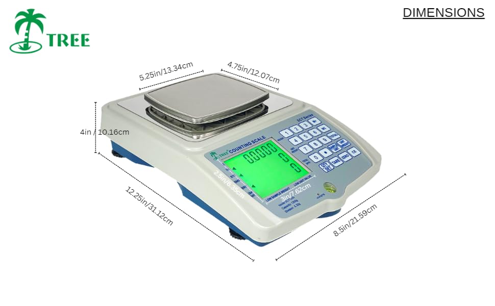Báscula Contadora Nevada Weighing Tree SCT 1200 miniatura 5