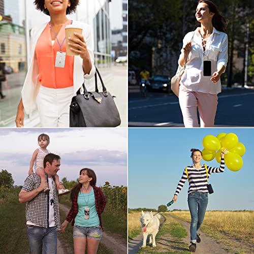 Weewooday WEEWOODAY-SMALL ANIMAL-X212 4 Pieces Universal Cell Phone Lanyard Around The Neck Phone Lanyard Crossbody Adjustable Nylon Phone Lanyard Patch thumb #6