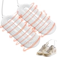 GOMETY Schuhtrockner Elektrisch, Elektrischer Schuhtrockner mit 3 Modi Timer Stiefeltrockner Schuh-und Stiefelwärmer Tragbarer Verschwitzte Schuhe zu Trocknen & Gerüche Beseitigen für Skischuhe Socken