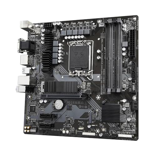 Image of pc motherboard Fit For Gigabyte B760M DS3H DDR4 Motherboard LGA 1700 DDR4 128GB M.2 Micro-ATX Support 13900 12900 12700 1440012400 Cpu