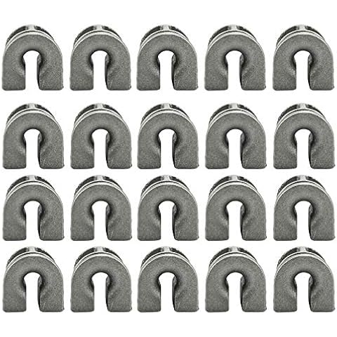 Leopop Pack of 20 FS100 Trimmer Head Eyelet Sleeve for STHIL FS44 FS55 FS80 FS85 FS90 FS106 FS108 FS130 FS56 FS60 FS81 FS83 FS85 FS86 FS90R FS110 FS110R FS130R FS120 FS200 FS250 Parts Cover