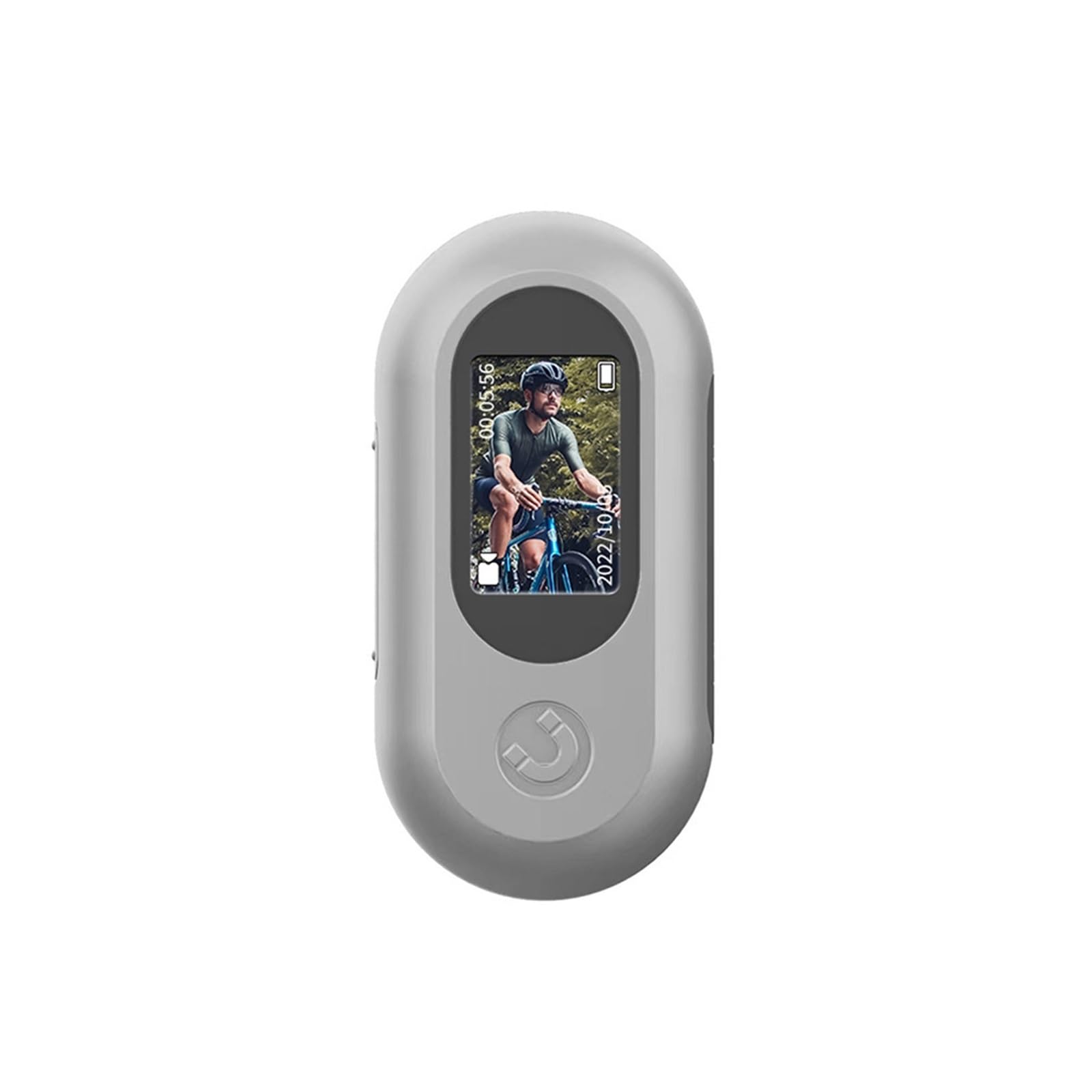 Action Camera Outdoor Sports Detection Videoregistratore Car Cyclic Portable Digital Recorder con schermo LCD Cattura I Dettagli Con Nitidezza(Add 64GB,White)