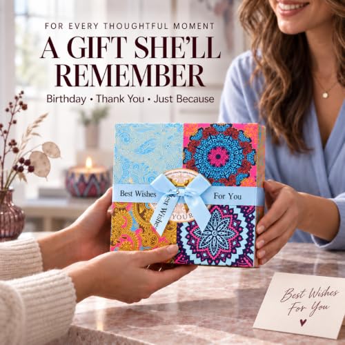 Scented Candles Gift Set for Women, 4 Pack Soy Wax Candles for Home Scented - Image 5