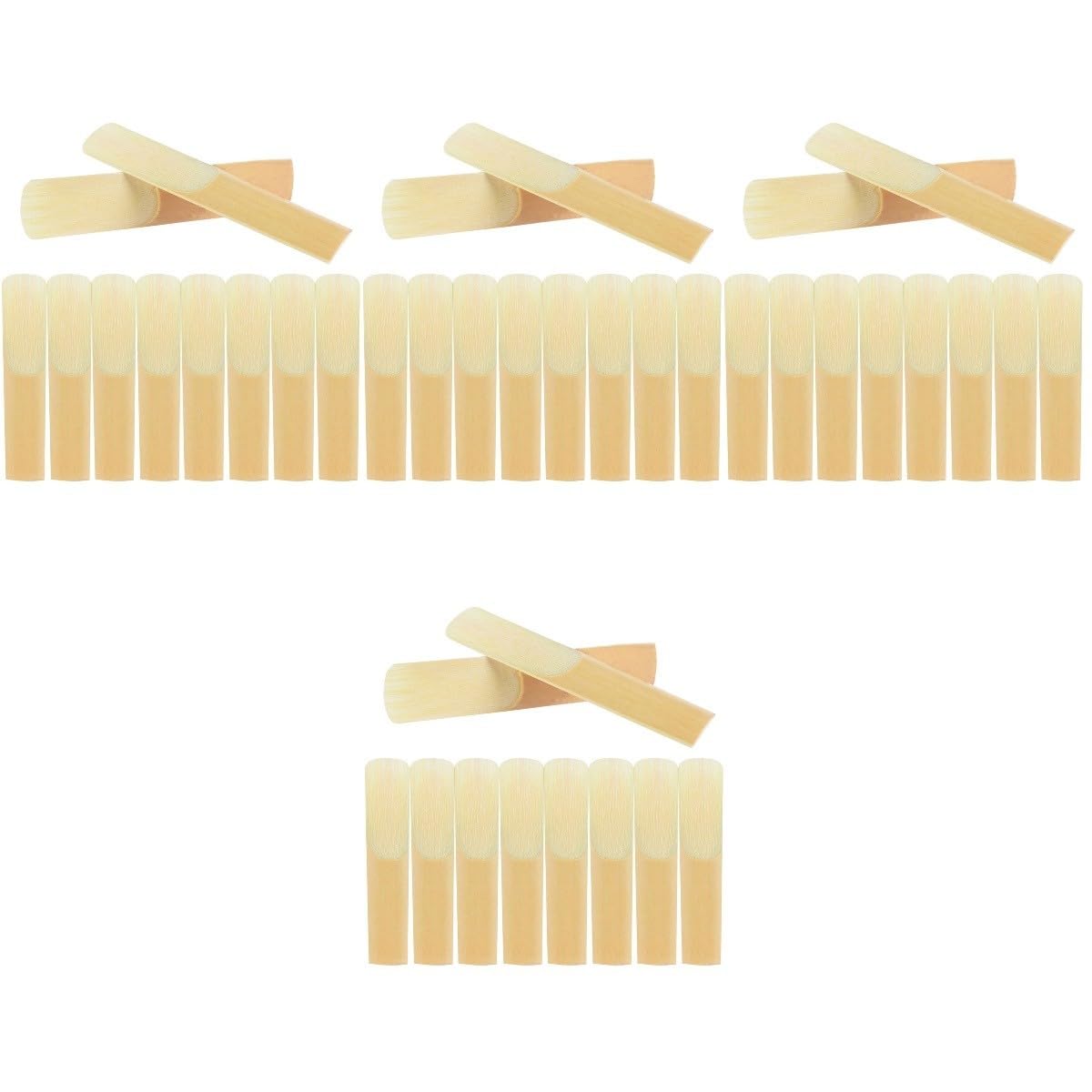 BESTonZON 40pièces Anches De Saxophone Soprano De Accessoires Professionnels Pour Musiciens Conçues Pour Optimale