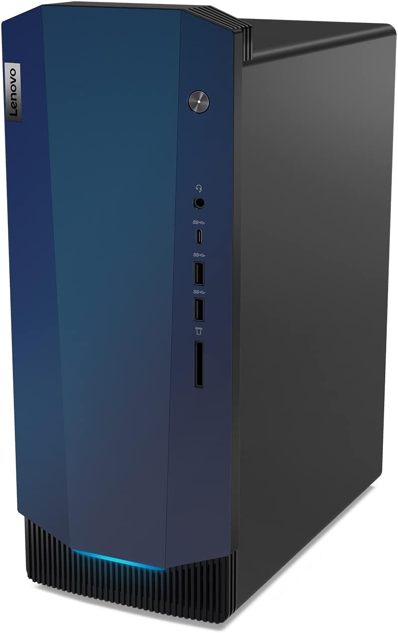 Lenovo IdeaCentre Gaming 5 Desktop, AMD R5 5600G, NVIDIA GeForce GTX