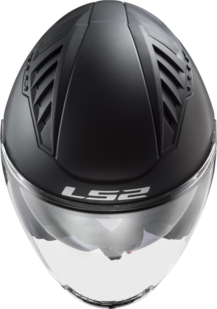 LS2, Casco Moto Jet COPTER II SOLID Matt Black, M