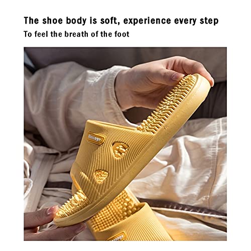 House Acupressure Reflexology Age Slippers for Women Men, Shower Slippers Feet Age Slippers Summer Mens Womens Slippers Open Toe Bathroom Spa Shoes3