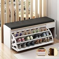 sogesfurniture Houten schoenenrek, 5 niveaus, schoenenkast, schoenenrek