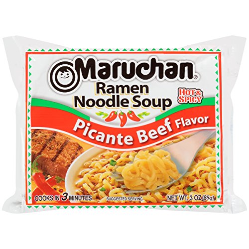 Maruchan Ramen Picante Beef Flavor, 3.0 Oz, Pack Of 24 #TOP2