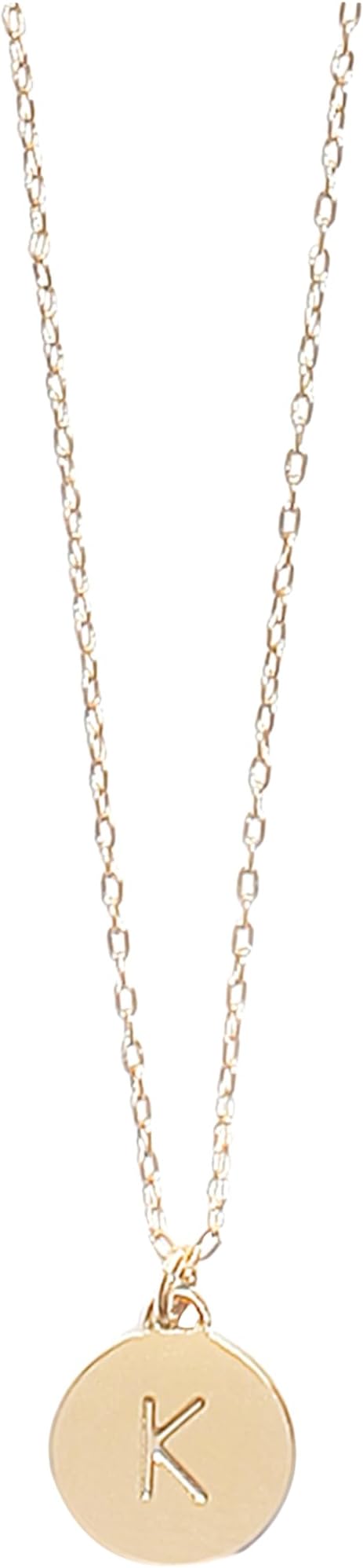 Gold Initial Mini Pendant