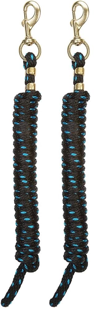 Weaver Deri Poly Kurşun İpi, Masif Pirinç 225 Snap, 1,6 cm x 3 m (2 paketi)