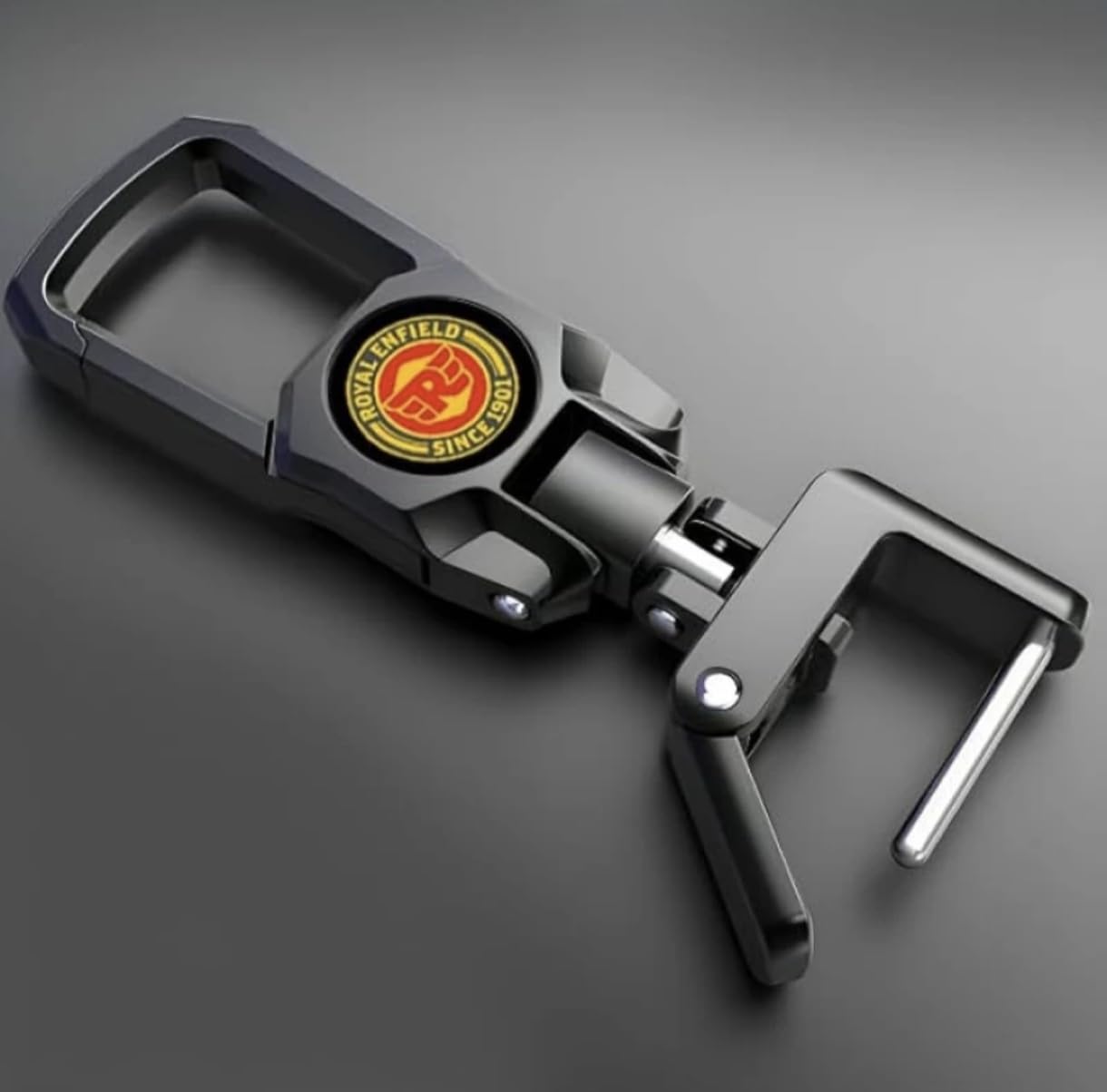 Zinc Alloy Fob Heavy Duty Keychain For All re since 1901 Model Bike Key Chain () Sbb_Remote 1901 R-E Hook-image-10