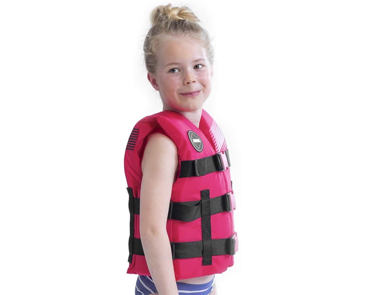 Jobe Junior 50N Wassersport Waterski Jetski Wakeboard Sicherheitsweste - Top - Pink - Leichtgewicht - Unisex