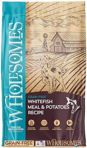 Wholesomes Whitefish Meal & Potatoes Grain-Free Dry Dog Food 35 lb