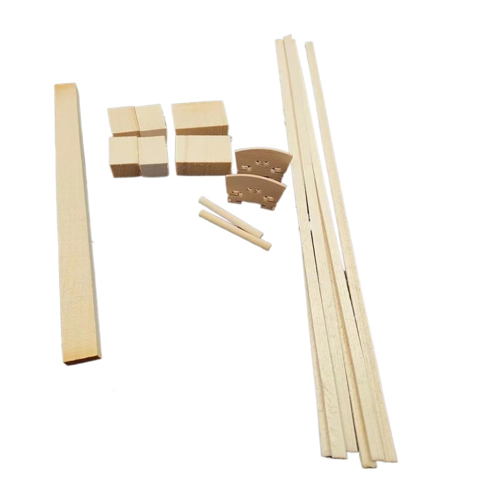 Ahorn Fichte Violine Craft Parts Bridge Bass Bar Set