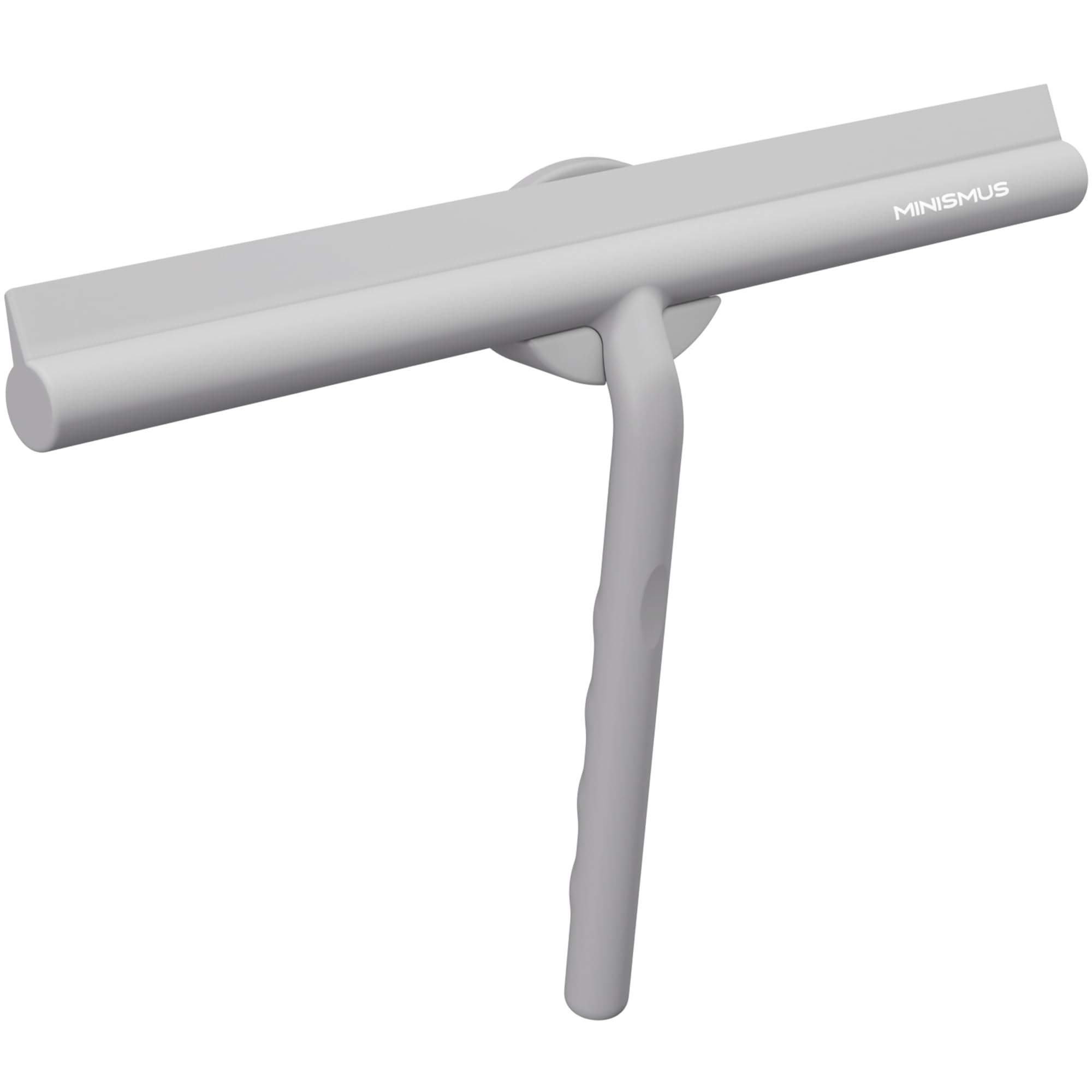 Minismus Limpiacristales para Ducha, baño, Azulejos, Espejos, Ventanas, Incluye Soporte magnético sin taladrar, Autoadhesivo, diseño Moderno (Negro, 21 cm) — view 14