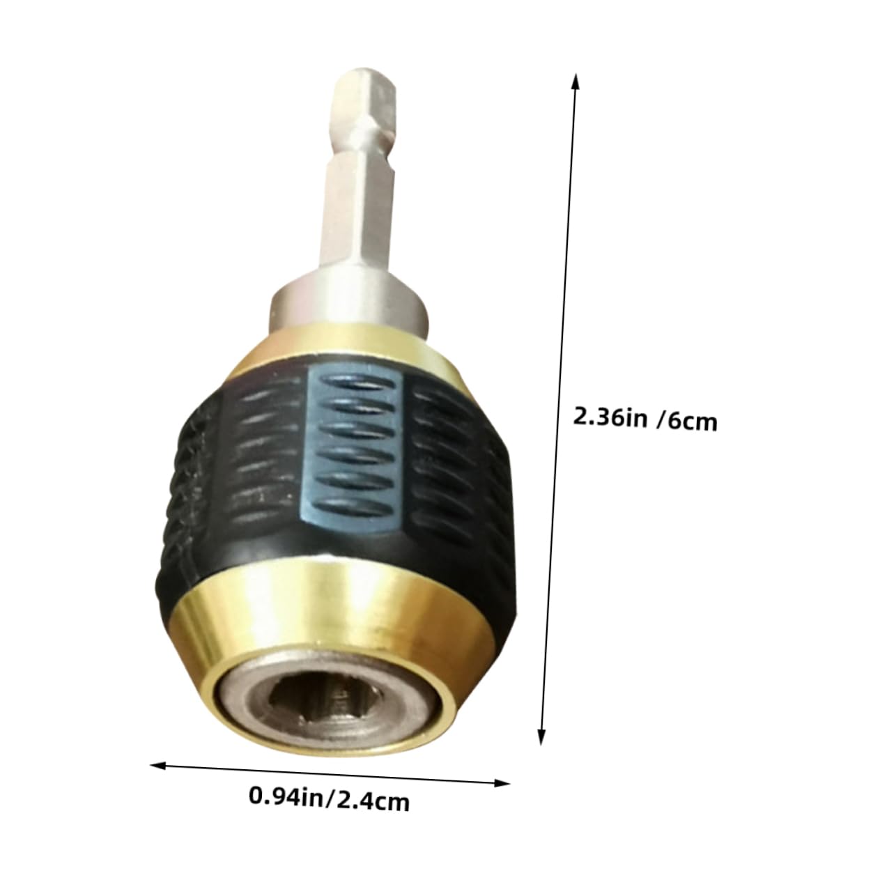 SEWACC 2pcs Quick Connector Ratchet Adapter Socket Adapter for Drill Compatible