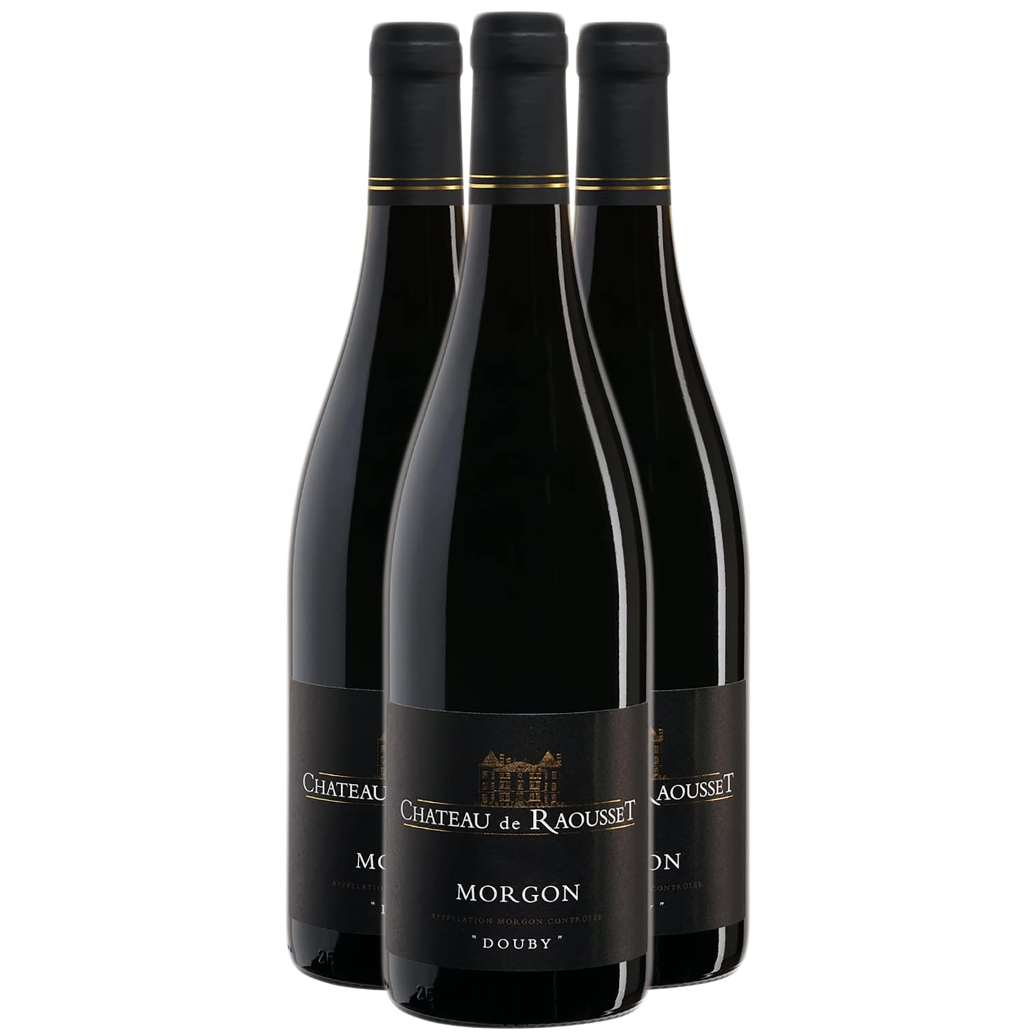 Morgon Douby - Rouge 2021 - Château de Raousset - Vin Rouge du Beaujolais (3x75cl)