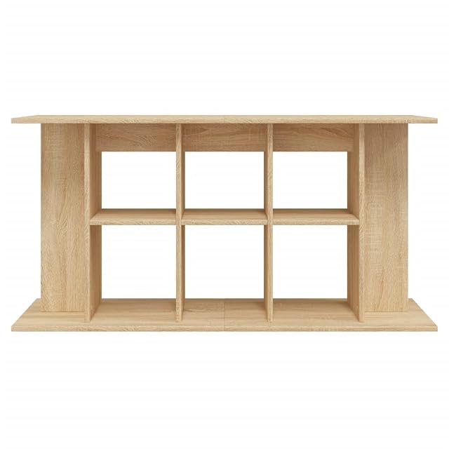 Foto 5 de 8 de vidaXL Soporte para acuario de roble Sonoma 120x40x60 cm de madera de