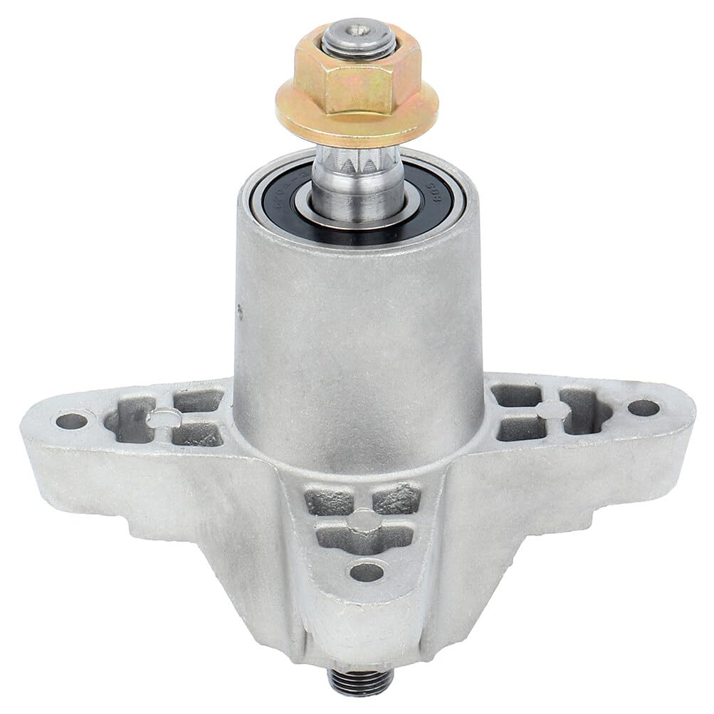 AUTOMUTO Kit de husillo para cortacésped MTD/Cub Cadet 918-0659, 618-0659, 918-0624A cubierta de cortacésped de 6 pt. Conjunto de mandril con diseño de estrella