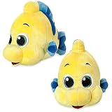 Official Disney The Little Mermaid Animator Collection 17cm Mini Flounder Peluche de felpa suave