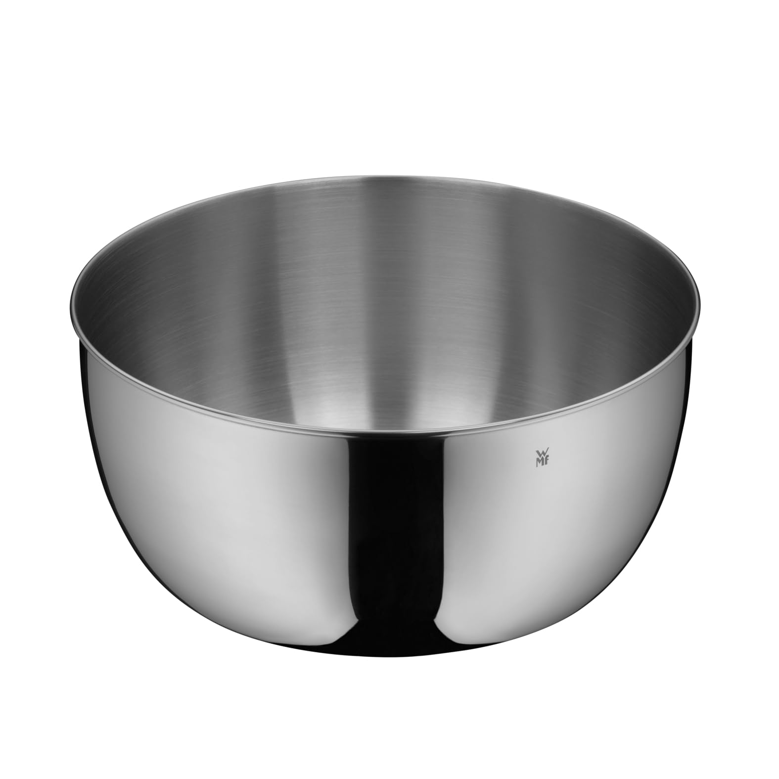 WMF Gourmet - Centrifugadora para Ensalada 25,4 cm, Acero Inoxidable Mate con Tapa, Apto para Lavavajillas