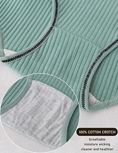 Kiench Teen Girls' Underwear Hipster Panties Cotton 10-Pack4