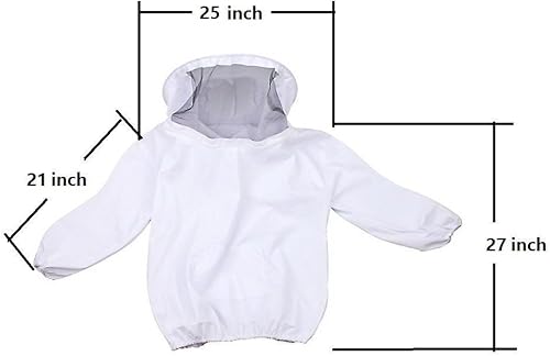 Miniatura 4 de Traje de apicultor profesional, con chaqueta, pantalones y guantes