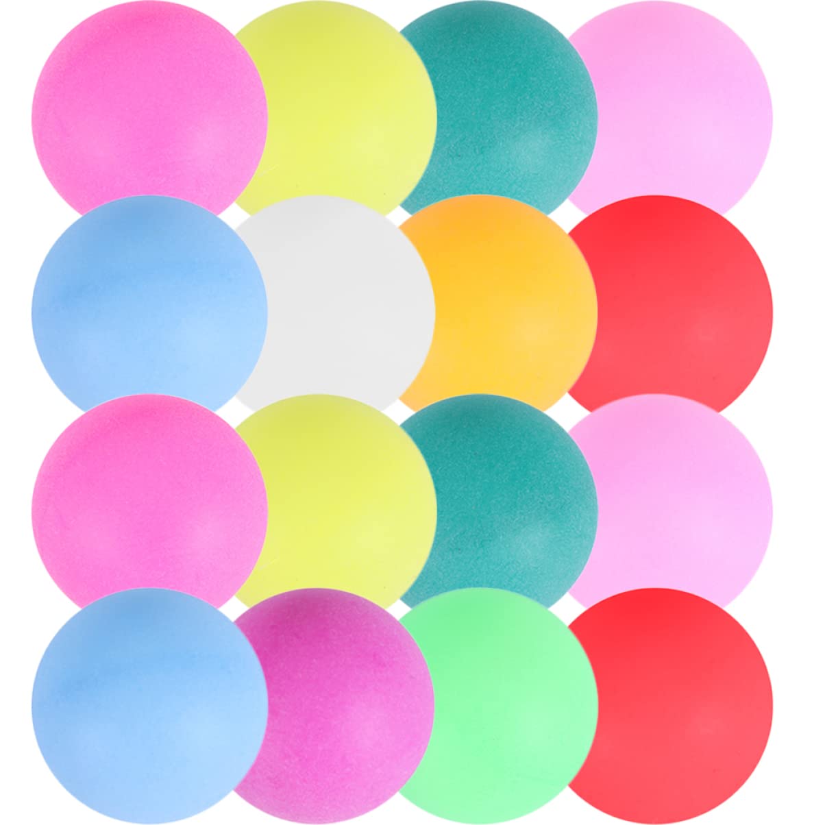 Toyvian 150pcs Colorful Table Tennis Balls for Raffle Draws and Party Decorations Durable Material Lightweight Smooth Surface for Easy Handling for Events and Recreational Activities